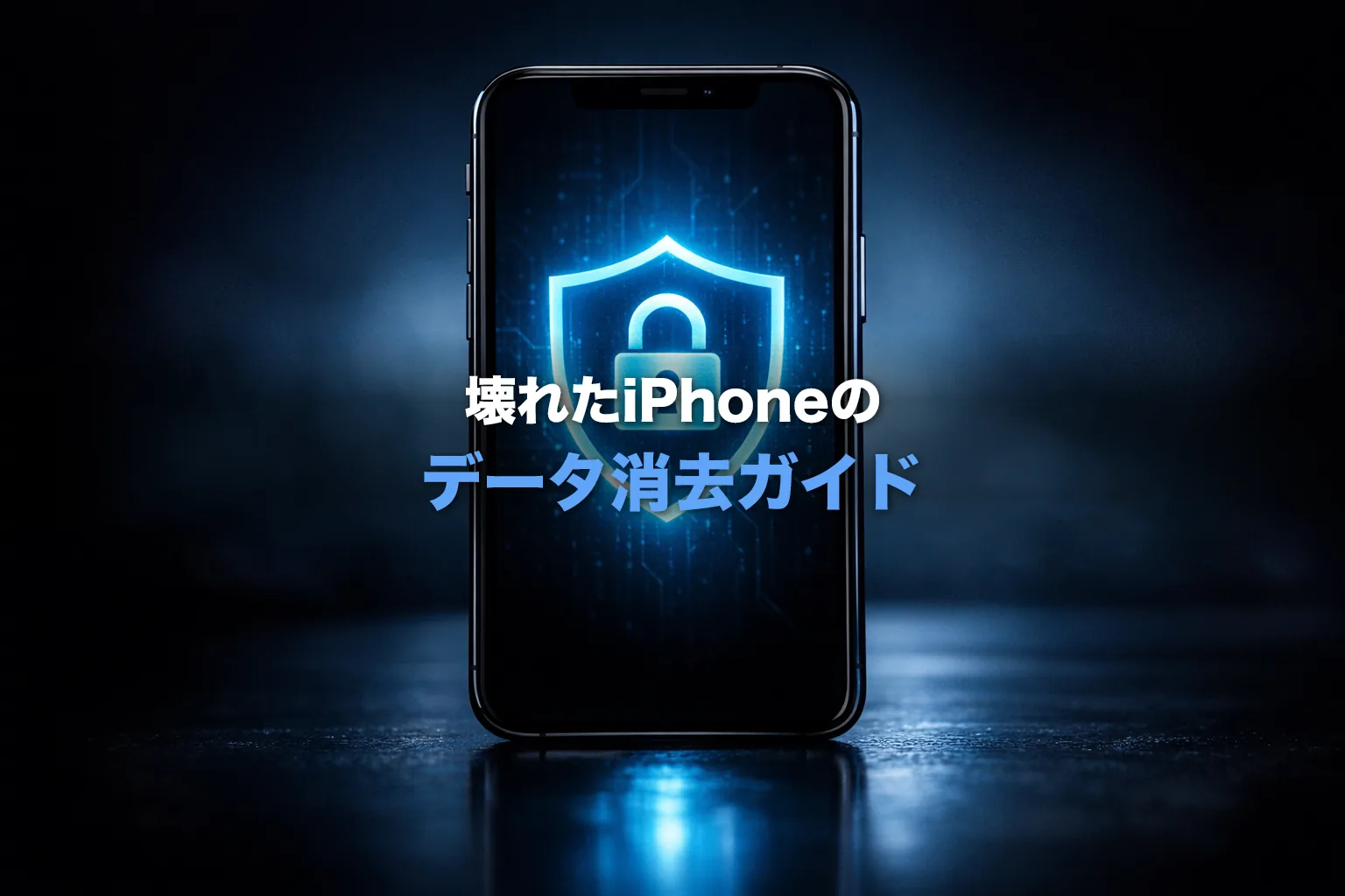 iPhone7 本体　データ削除済み 壊れたiPhoneのデータ消去ガイド｜初期化できなくても安全に売却する