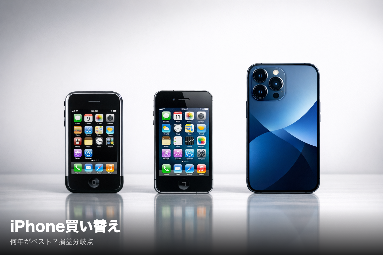 iPhone買い替えは何年目がベスト？3年vs4年の損益を実額で比較【2026年 