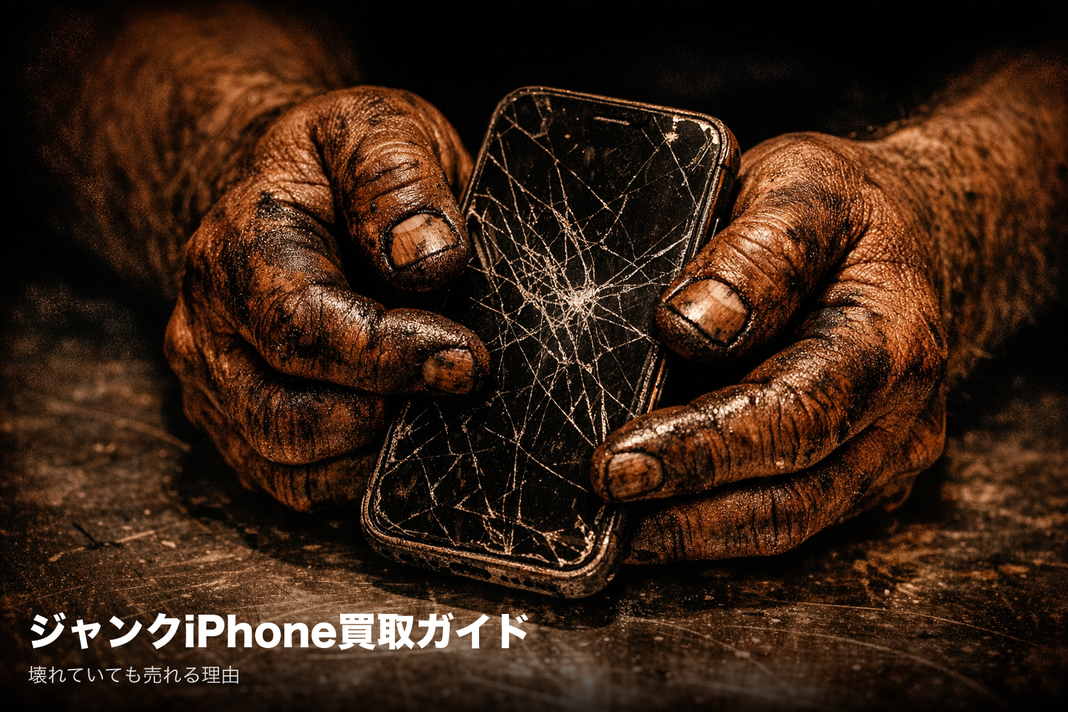 ジャンク・画面割れiPhoneの買取完全ガイド｜壊れていても売れる理由と